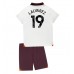Maillot de foot Manchester City Julian Alvarez #19 Extérieur vêtements enfant 2023-24 Manches Courtes (+ pantalon court)